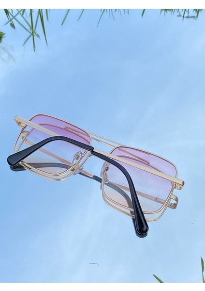 Pembe Renkli Cam Güneş Gözlüğü UV400 fiyatları