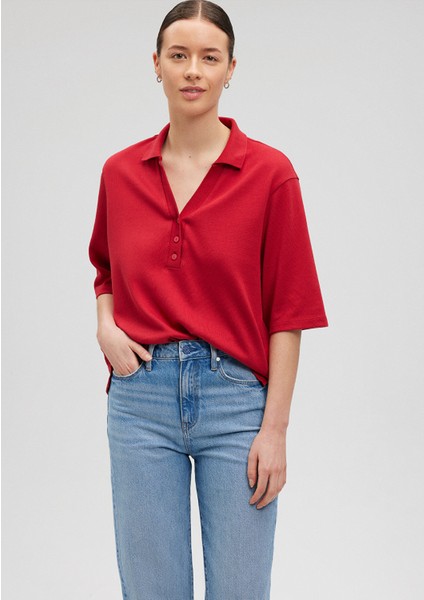 Kırmızı Polo Tişört 1612677-80638 fiyatları