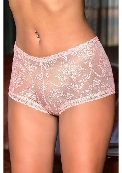 Transparan Boxer Pudra (BRF21123)