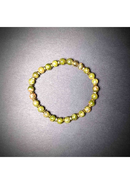 Unakit 6 mm Doğal Taş Bileklik modelleri