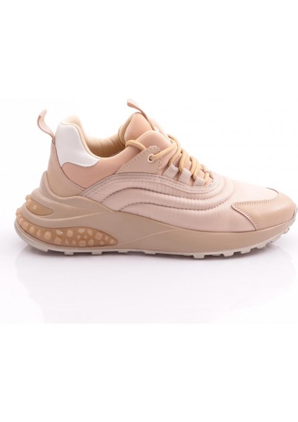 045 Kadin Bağcikli Arkasi Tirtikli Spor Ayakkabi