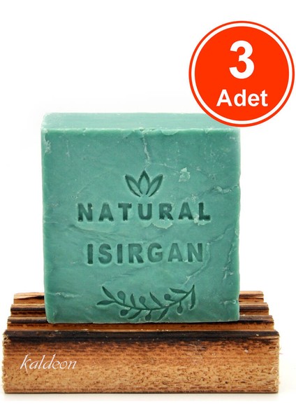 Isırgan Yağı Sabunu El Yapımı Doğal 120 G x 3 Adet