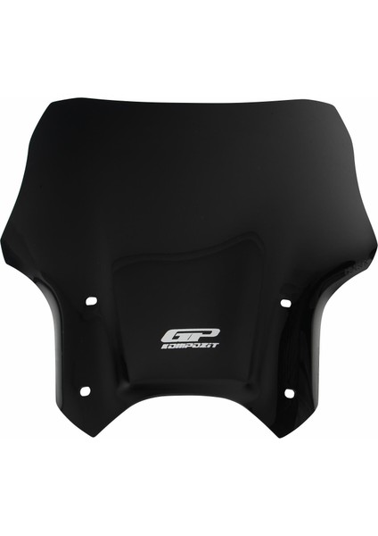 Honda CB125R / CB250R 2012-2024 Uyumlu Kısa Ön Cam Siyah 33 cm