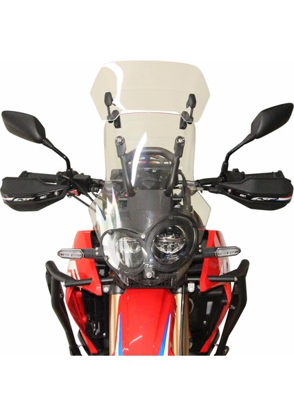 Honda CRF250 Rally 2023-2024 Uyumlu Plastik Elcik Koruma Siyah