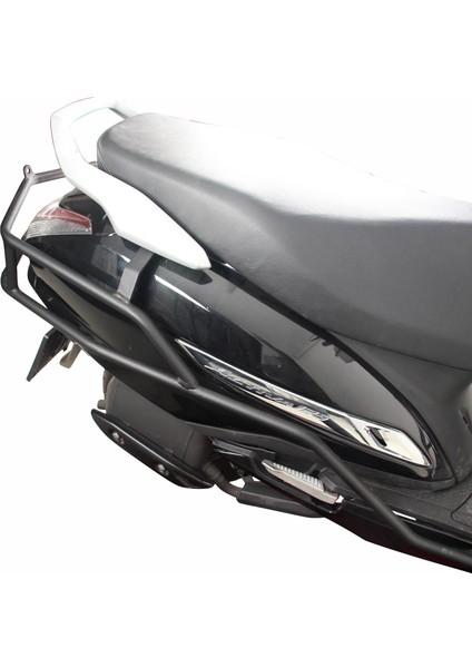 Honda Activa 2023-2024 Uyumlu Motor Koruma Demiri Siyah