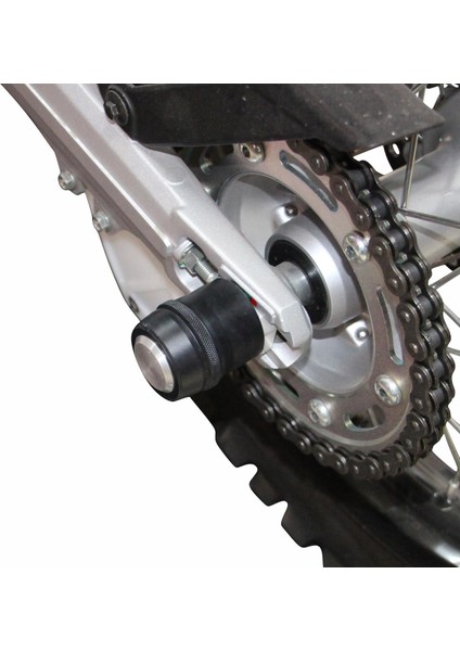Honda CRF250L / CRF 250 Rally 2023-2024 Uyumlu Aks Koruma Takozu Siyah