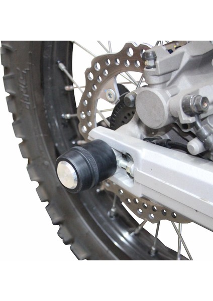 Honda CRF250L / CRF 250 Rally 2023-2024 Uyumlu Aks Koruma Takozu Siyah
