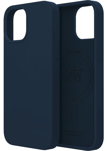 Buff iPhone 15 Pro Magsafe Rubber Fit Blue