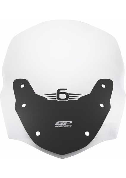 BMW K 1600 2017-2023 Uyumlu Ön Cam Şeffaf - 65 cm
