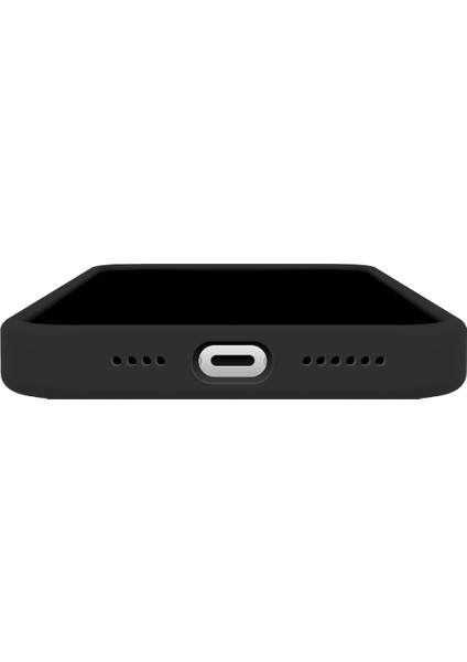 iPhone 15 Pro Magsafe Rubber Fit Black