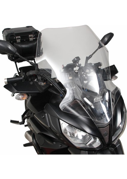 Yamaha MT-07 Tracer 2016-2019 Uyumlu Tur Camı Şeffaf 58 cm modelleri