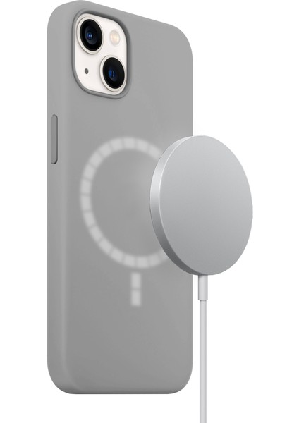 Buff iPhone 15 Plus Magsafe Rubber Fit Gray