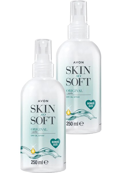 Skin So Soft Kuru Yağ Vücut Spreyi İkili Set 250 ml