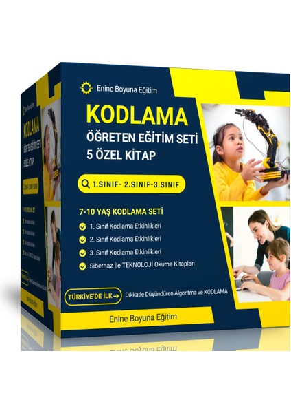 Çocuklara Kodlama Öğreten Eğitim Seti