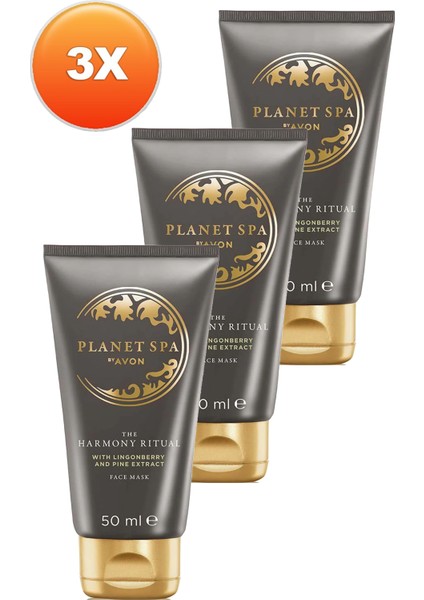 Planet Spa Harmony Ritüel Yüz Maskesi Üçlü Set 50 ml