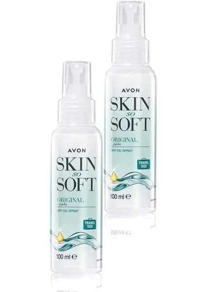 Skin So Soft Kuru Yağ Vücut Spreyi İkili Set 100 ml