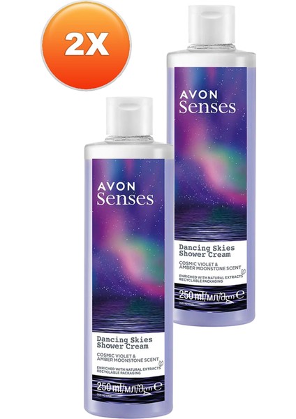 Senses Dancing Skies Menekşe ve Ahududu Kokulu Kremsi Duş Jeli 250 İkili Set fiyatları