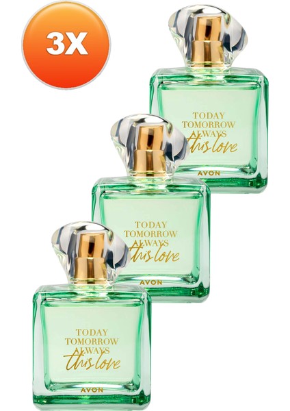 Tta This Love Kadın Parfüm EDP Üçlü Set 100 ml fiyatları