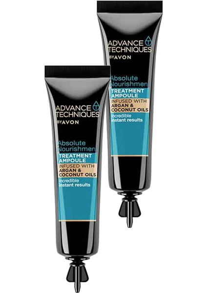 Advance Techniques Argan Yağı Içeren Besleyici Saç Serumu 15 ml İkili Set
