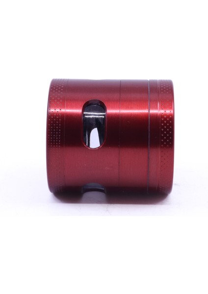 Metal Cam Hazneli Bitki - Baharat Öğütücü/grinder Kırmızı fiyatları