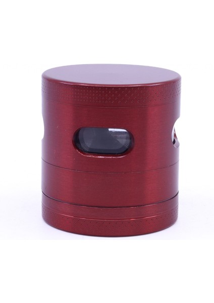 Metal Cam Hazneli Bitki - Baharat Öğütücü/grinder Kırmızı modelleri