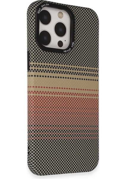 iPhone 14 Pro Kılıf Basel Desenli Pc Sert Kapak