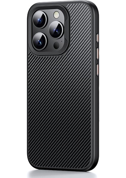 iPhone 14 Pro Max Kılıf Dart Karbon Fiber Armor Shockproof Kapak