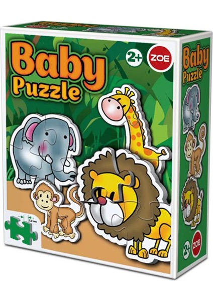 Baby Puzzle Sevimli Hayvanlar