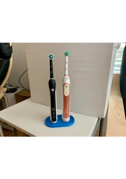 Ikili Oral-B Diş Fırçası Standı Makine Standı