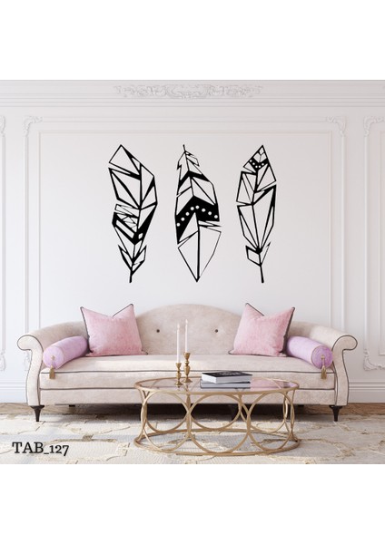 3 Yapraklı Dekoratif Tablo