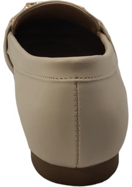 5551221Z Kare Burun Hafif Rahat Taban Toka Detaylı Günlük Kadın Babet Ayakkabı fırsatları