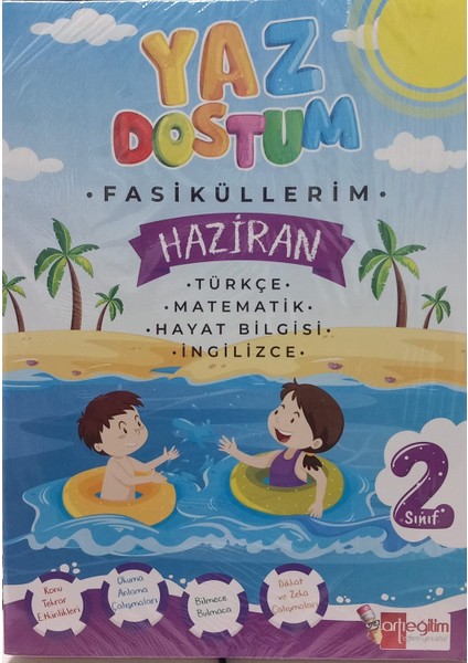 2.Sınıf Yaz Dostum Tatil Fasikülleri Yaz Tatili Tüm Dersler