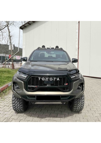 Toyata Hilux 2021- Uyumlu Kaput Rüzgarlığı 4mm