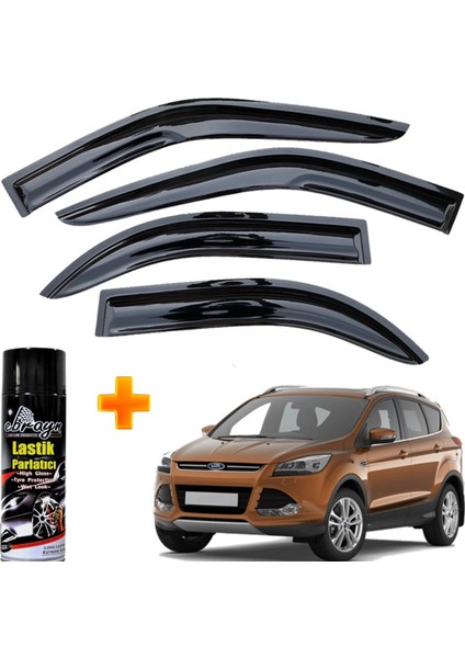 Kuga Mügen Cam Rüzgarlığı 2013 - 2019 Arası 4 Lü Takım +500ML Lastik Parlatıcı fiyatları
