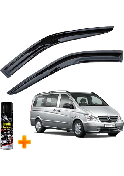Mercedes Vito Mügen Cam Rüzgarlığı 2004-2014 Arası 2 Li Takım +500ML Lastik Parlatıcı fiyatları