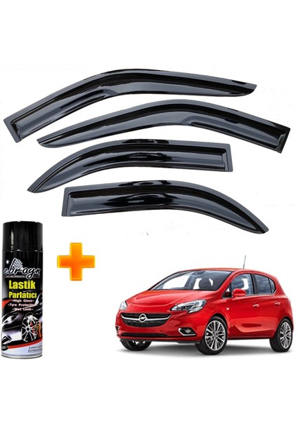 Opel Corsa E Mügen Cam Rüzgarlığı 2015-2019 Arası 4 Lü Takım +500ML Lastik Parlatıcı fiyatları