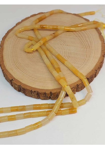 Akik Taşı Silindir Kesim 5.5x7.5mm Dizi (49308) modelleri