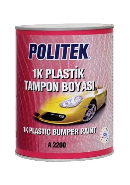 1k Plastik Tampon Boyası