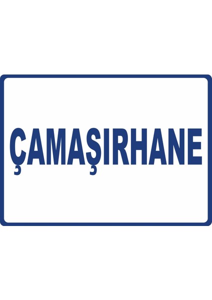 Çamaşırhane Dijital Uv Folyo Baskı Uyarı Etiket Yapıştırma Sticker 35X25