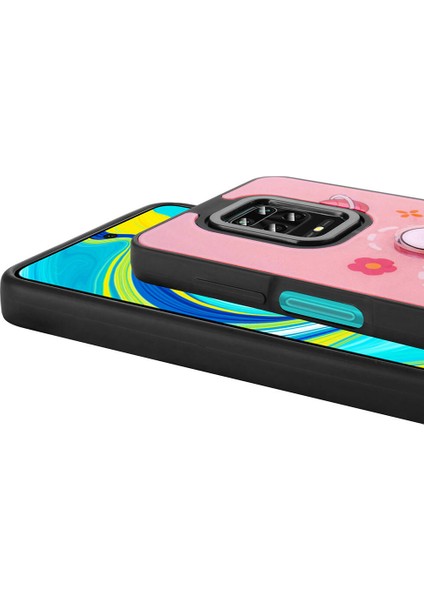 Xiaomi Redmi Note 9 Pro Kılıf Parlayan Kabartmalı Ikonik Figürlü Amas Silikon Kılıf modelleri