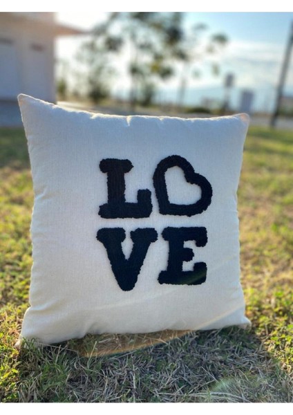 Kırlent Işleme Punch ( Panç ) Hediyelik Süs El Yapımı El Emeği Punch Işi Panç Dekoratif Yastık Kılıf fırsatları