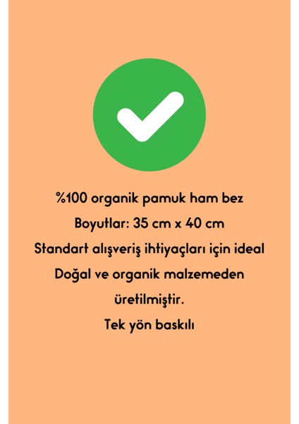 Organik Gabardin Bez Çanta - 55