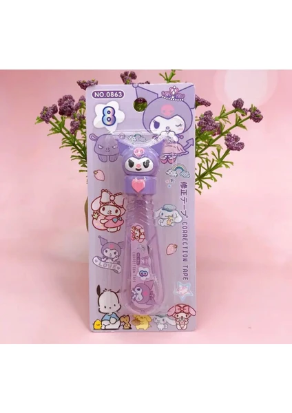 Syn İletişim Sanrio Kuromi Cinnamoroll My Melody Pompompurin Figürlü Şerit Düzeltici Daksil