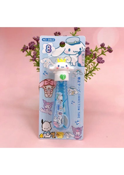 Syn İletişim Sanrio Kuromi Cinnamoroll My Melody Pompompurin Figürlü Şerit Düzeltici Daksil