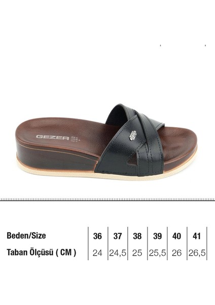 15203 Siyah Kadın Günlük Düz Terlik fiyatları