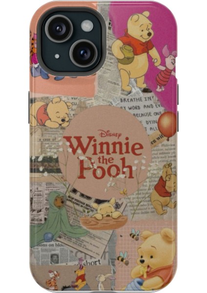 Apple iPhone 13 Uyumlu Silikon Kılıf - Winnie The Pooh 6