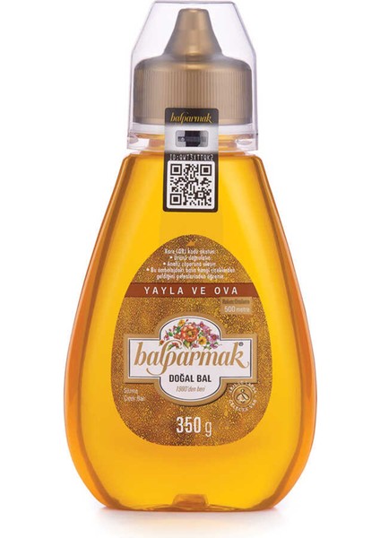 Yayla-Ova Çiçek Balı 350 gr Çıt Kapak