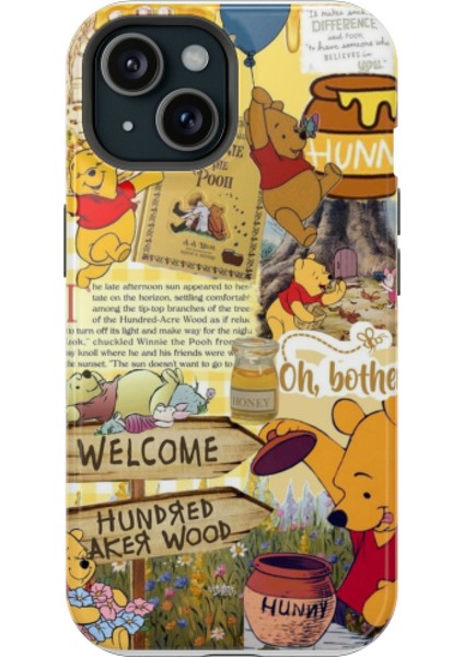 Apple iPhone 12 Mini Uyumlu Silikon Kılıf - Winnie The Pooh 4