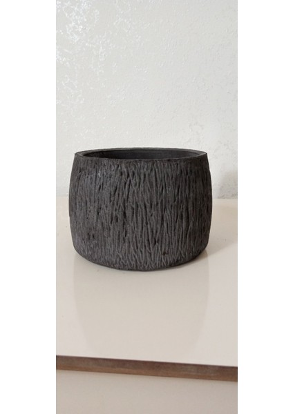 Özel Saf Beton Bonsai ve Aranjmana Özel Taş Saksı Suya Karşı 121 Yıl Ömürlü
