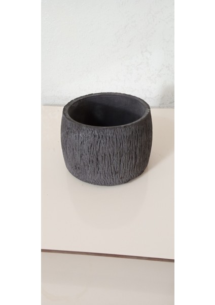 Özel Saf Beton Bonsai ve Aranjmana Özel Taş Saksı Suya Karşı 121 Yıl Ömürlü modelleri